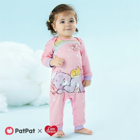 PatPat Care Bears Newborn Baby Boy Girl Clothes Bodysuits Bear Rainbow Print Long-sleeve Cotton Jumpsuit Romper
PatPat Care Bears Newborn Baby Boy Girl Clothes Bodysuits Bear Rainbow Print Long-sleeve Cotton Jumpsuit Romper