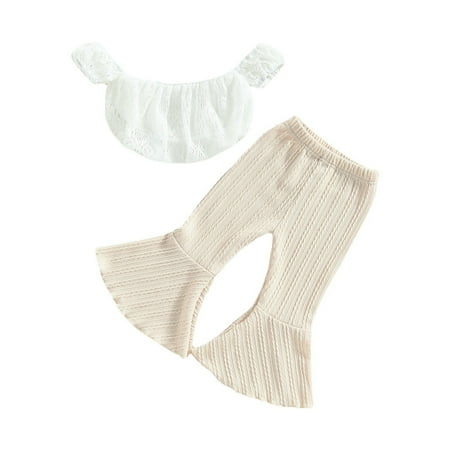 TAIAOJING Toddler Baby Girl Summer Clothes Solid Color Lace Fly Sleeve Top And Pants 2pcs Flared Outfit 5-6 Years
TAIAOJING Toddler Baby Girl Summer Clothes Solid Color Lace Fly Sleeve Top And Pants 2pcs Flared Outfit 5-6 Years