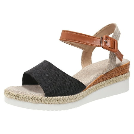 ZAROYEAX Sandals for Women Bow Rope Sole Lightweight Casual Women s Shoes Fish Mouth Thick Sole Sandals
ZAROYEAX Sandals for Women Bow Rope Sole Lightweight Casual Women s Shoes Fish Mouth Thick Sole Sandals