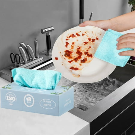 ICQOVD Plant Fiber Dishcloth Kitchen Non-stick Cleaning Towel Household Wiping Table Cloth Absorbent Dish Towel
ICQOVD Plant Fiber Dishcloth Kitchen Non-stick Cleaning Towel Household Wiping Table Cloth Absorbent Dish Towel