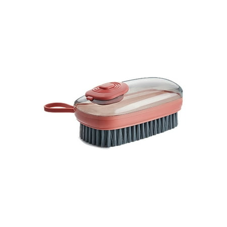 Multifunctional Liquid Cleaning Brush Portable Household Dishwashing Brush for Bathroom Kitchen