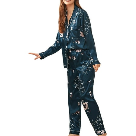 Frontwalk Ladies Pajamas Set Leopard Print Nightwear Suit Shirt And Pants Pjs Homewear Soft Sleepwear Outfits 2 Pieces Home Clothes Style-C S
Frontwalk Ladies Pajamas Set Leopard Print Nightwear Suit Shirt And Pants Pjs Homewear Soft Sleepwear Outfits 2 Pieces Home Clothes Style-C S