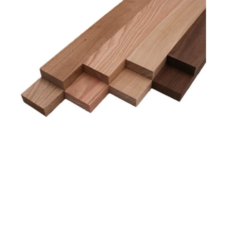 Domestic Exotic Variety Pack - Butternut Coffee Nut Grey Elm Walnut - 3/4 x 2 (8 Pcs)