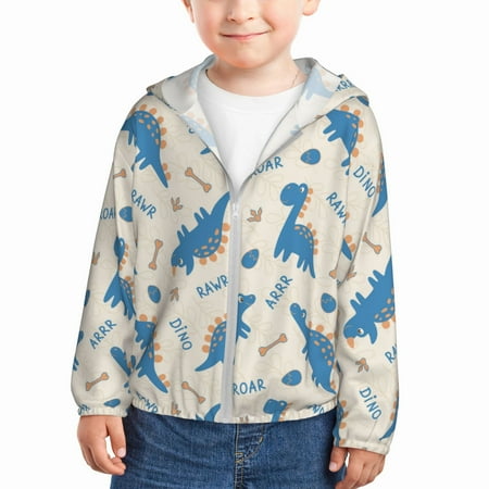 Sun Hoodie for Kids cute blue Dinosaur Long Sleeve Swim Fishing Shirts Sun Protection Zip Up Jacket Clothing Athletic Hoodie
Sun Hoodie for Kids cute blue Dinosaur Long Sleeve Swim Fishing Shirts Sun Protection Zip Up Jacket Clothing Athletic Hoodie