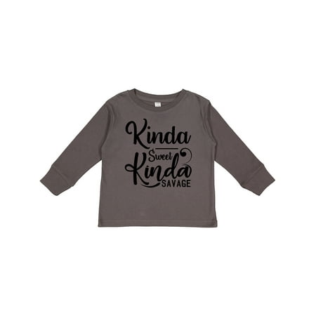 Inktastic Kinda Sweet Kinda Savage Gift Toddler Boy or Toddler Girl Long Sleeve T-Shirt
Inktastic Kinda Sweet Kinda Savage Gift Toddler Boy or Toddler Girl Long Sleeve T-Shirt