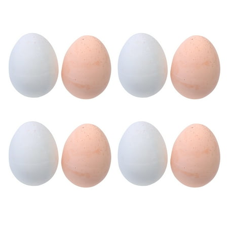 10pcs Artificial Eggs Fake Chicken Eggs Lifelike Kids DIY Educational Toys for Painting Graffiti (5pcs White and 5pcs Red)
10pcs Artificial Eggs Fake Chicken Eggs Lifelike Kids DIY Educational Toys for Painting Graffiti (5pcs White and 5pcs Red)
