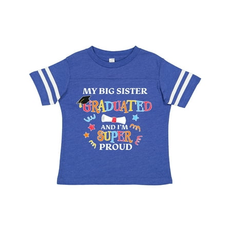 Inktastic My Big Sister Graduated and I m Super Proud Gift Toddler Boy or Toddler Girl T-Shirt
Inktastic My Big Sister Graduated and I m Super Proud Gift Toddler Boy or Toddler Girl T-Shirt