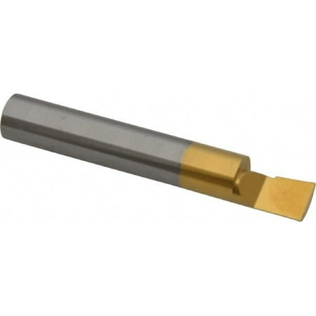Accupro 0.32 Min Bore Diam 1/2 Max Bore Depth 3/8 Shank Diam Boring Bar Right Hand Cut Solid Carbide TiN Finish
Accupro 0.32 Min Bore Diam 1/2 Max Bore Depth 3/8 Shank Diam Boring Bar Right Hand Cut Solid Carbide TiN Finish