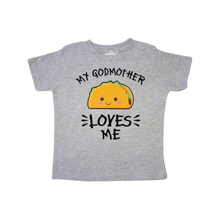 Inktastic My Godmother Loves Me with Taco Illustration Gift Toddler Boy or Toddler Girl T-Shirt
Inktastic My Godmother Loves Me with Taco Illustration Gift Toddler Boy or Toddler Girl T-Shirt
