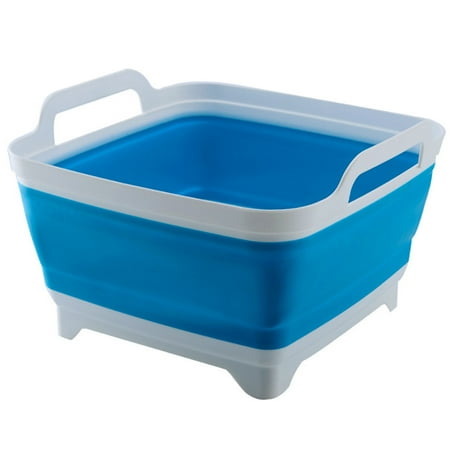 Folding Vegetable Washing Basket with Integrated Drain Plug - Multifunctional Space-Saving Kitchen Washbasin with Storage
Folding Vegetable Washing Basket with Integrated Drain Plug - Multifunctional Space-Saving Kitchen Washbasin with Storage
