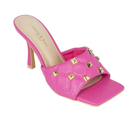 Olivia & Kate Women s Studded Stiletto Sandal