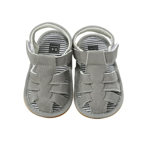 Sunisery Toddler Baby Boys Summer Sandals Hollow-Out Nonslip Open-Toe Sandals With Magic Sticker
Sunisery Toddler Baby Boys Summer Sandals Hollow-Out Nonslip Open-Toe Sandals With Magic Sticker