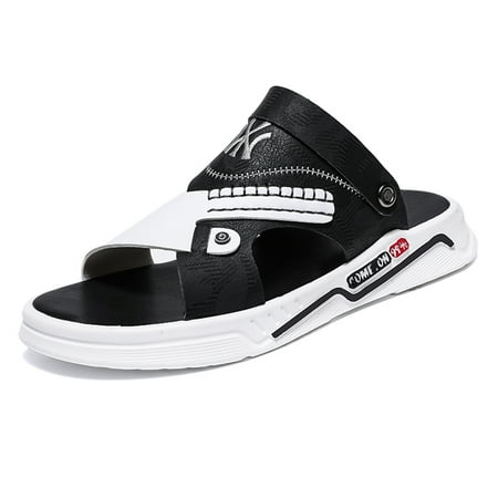 Men s Women s Casual Sandals Synthetic Leather Upper Outdoor Slide Sandals Open Toe Slip-On Sandals
Men s Women s Casual Sandals Synthetic Leather Upper Outdoor Slide Sandals Open Toe Slip-On Sandals