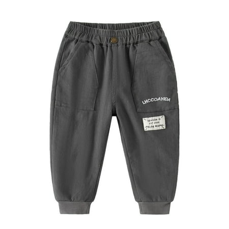 HIBRO Toddler Children Boys Pull On Soild Sports Jogger Workout Cargo Casual Joggers Pockets Trousers Pants Baby Pants 18 24 Months Pants Boys 6
HIBRO Toddler Children Boys Pull On Soild Sports Jogger Workout Cargo Casual Joggers Pockets Trousers Pants Baby Pants 18 24 Months Pants Boys 6