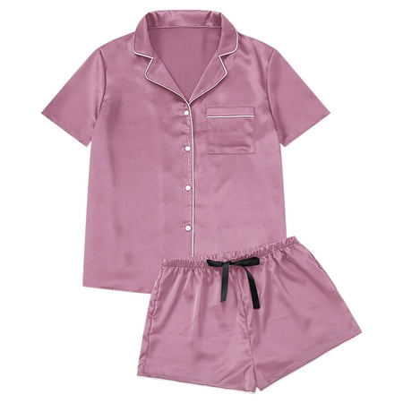 Girls Sleepwear Large Size Imitation Silk Summer Casual Home Wear Thin Style Pajamas Set
Girls Sleepwear Large Size Imitation Silk Summer Casual Home Wear Thin Style Pajamas Set