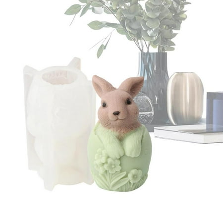 BESTHUA Rabbit Silicone Mold Easter Eggs Silicone Candle Mold Bakeware Mousse Candy Jelly Ice Chocolate Mould Candle Making Mould intelligent
BESTHUA Rabbit Silicone Mold Easter Eggs Silicone Candle Mold Bakeware Mousse Candy Jelly Ice Chocolate Mould Candle Making Mould intelligent