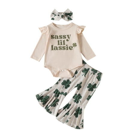 Akiihool Girl Outfits Long Sleeve Ruffle Romper Long Pants Headband Baby Girl Coming Home Outfit (White 6-12 Months)
Akiihool Girl Outfits Long Sleeve Ruffle Romper Long Pants Headband Baby Girl Coming Home Outfit (White 6-12 Months)