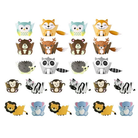 24 Sets of Cartoon Cake Wrappers Decorative Cupcake Wrappers Adorable Cupcake Holders
24 Sets of Cartoon Cake Wrappers Decorative Cupcake Wrappers Adorable Cupcake Holders