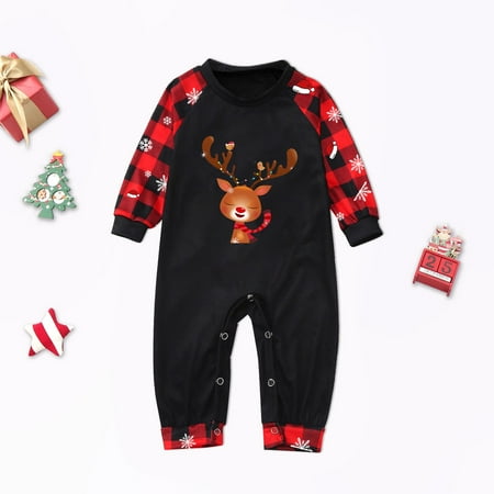 ERTUTUYI Family Matching Christmas Pajamas Set Plaid Sleeves Pattern Print Festival For Adults Kids ParentChild Outfit Black 12M
ERTUTUYI Family Matching Christmas Pajamas Set Plaid Sleeves Pattern Print Festival For Adults Kids ParentChild Outfit Black 12M