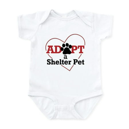 CafePress - Adopt A Shelter Pet Infant Bodysuit - Baby Light Bodysuit Size Newborn - 24 Months
CafePress - Adopt A Shelter Pet Infant Bodysuit - Baby Light Bodysuit Size Newborn - 24 Months