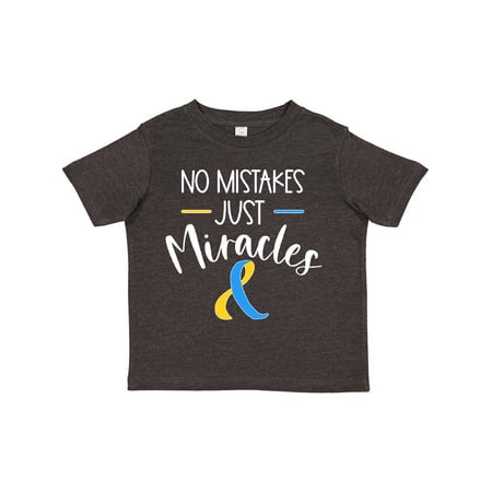 Inktastic No Mistakes Just Miracles Down Syndrome Awareness Gift Toddler Boy or Toddler Girl T-Shirt
Inktastic No Mistakes Just Miracles Down Syndrome Awareness Gift Toddler Boy or Toddler Girl T-Shirt