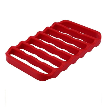 Non Stick Cooling Rack for Meat Easy-Clean Silicone Baking Rack for BBQ & Kitchen Cooling Resting Red
Non Stick Cooling Rack for Meat Easy-Clean Silicone Baking Rack for BBQ & Kitchen Cooling Resting Red
