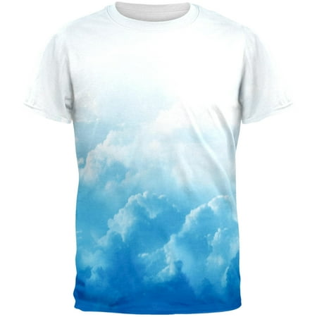 Clouds All Over Adult T-Shirt