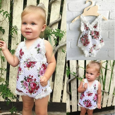 Sleeveless Toddler Kids Baby Girls Lace Floral Jumpsuit One-Piece Romper Clothes
Sleeveless Toddler Kids Baby Girls Lace Floral Jumpsuit One-Piece Romper Clothes