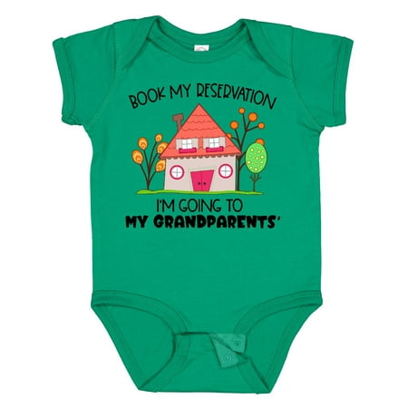 Inktastic Book My Reservation! I m Going to My Grandparents - House Boys or Girls Baby Bodysuit
Inktastic Book My Reservation! I m Going to My Grandparents - House Boys or Girls Baby Bodysuit