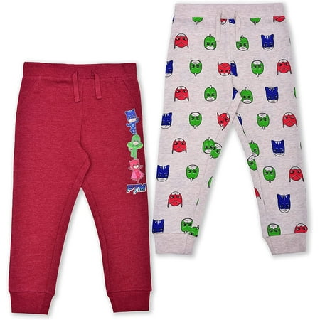 PJ Masks Catboy Gekko and Owlette Boys 2 Pack Joggers Toddler