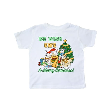 Inktastic We Wish EWE A Merry Christmas Gift Toddler Boy or Toddler Girl T-Shirt
Inktastic We Wish EWE A Merry Christmas Gift Toddler Boy or Toddler Girl T-Shirt