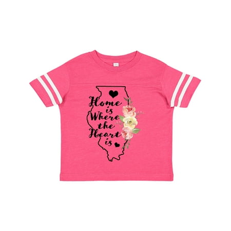 Inktastic Illinois Home is Where the Heart is with Watercolor Floral Gift Toddler Boy or Toddler Girl T-Shirt
Inktastic Illinois Home is Where the Heart is with Watercolor Floral Gift Toddler Boy or Toddler Girl T-Shirt