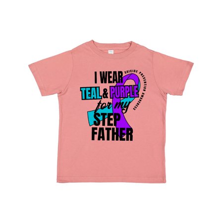 Inktastic Suicide Prevention I Wear Teal and Purple for My Step Father Gift Toddler Boy or Toddler Girl T-Shirt
Inktastic Suicide Prevention I Wear Teal and Purple for My Step Father Gift Toddler Boy or Toddler Girl T-Shirt