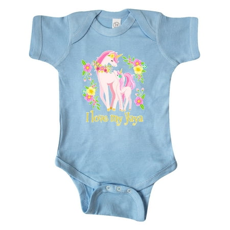 Inktastic I Love My Yaya Unicorn with Pink and Yellow Flowers Gift Baby Boy or Baby Girl Bodysuit
Inktastic I Love My Yaya Unicorn with Pink and Yellow Flowers Gift Baby Boy or Baby Girl Bodysuit
