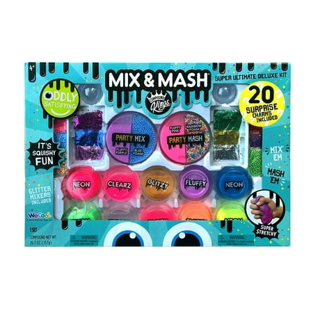 Compound Kings Mix & Mash Super Ultimate Deluxe Party Slime Kit in Pink/Teal