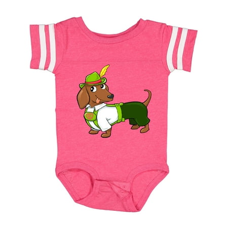 Inktastic Cute Brown Dachshund in Traditional German Wear Gift Baby Boy or Baby Girl Bodysuit
Inktastic Cute Brown Dachshund in Traditional German Wear Gift Baby Boy or Baby Girl Bodysuit