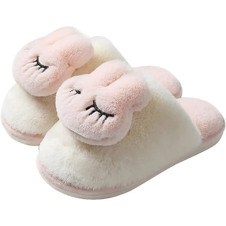 PIKADINGNIS Cute Rabbit Slippers for Women Plush Faux Fur Winter Bedroom Slide Anti-Slip Shoes
PIKADINGNIS Cute Rabbit Slippers for Women Plush Faux Fur Winter Bedroom Slide Anti-Slip Shoes