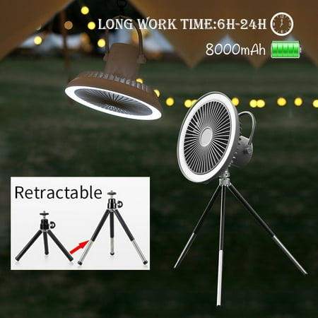 Camping fan Multifunctional Mini Fan USB Rechargeable Portable Fan Outdoor Camping Ceiling Fan with Light 4/80000mAh Desktop Fan
Camping fan Multifunctional Mini Fan USB Rechargeable Portable Fan Outdoor Camping Ceiling Fan with Light 4/80000mAh Desktop Fan