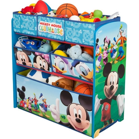 Disney Mickey Mouse Bedroom Set With Bonus Toy Organizer
