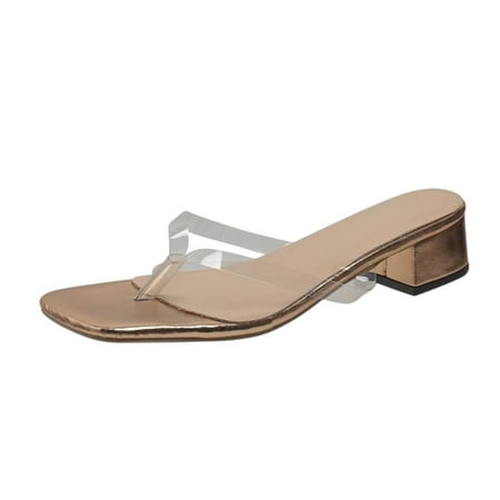 TUOBARR Heels for Women Women s Flat Shoes Ladies Beach Sandals Summer Non-Slip Causal Slippers Rose Gold
TUOBARR Heels for Women Women s Flat Shoes Ladies Beach Sandals Summer Non-Slip Causal Slippers Rose Gold