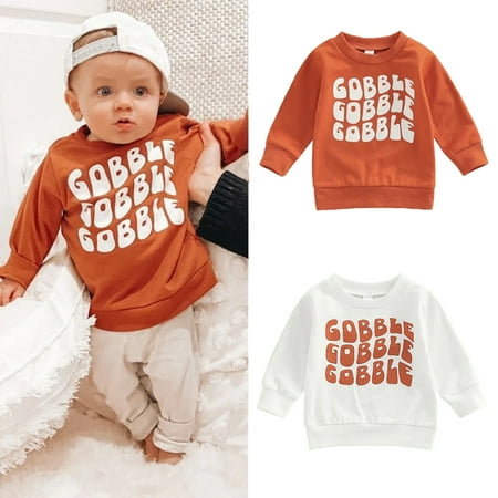 GYRATEDREAM Infant Toddler Baby Girl Boys Pullover Top Letter Printed Causal Long Sleeve Sweatshirt Infant Fall Winter Clothes 0-3 Years
GYRATEDREAM Infant Toddler Baby Girl Boys Pullover Top Letter Printed Causal Long Sleeve Sweatshirt Infant Fall Winter Clothes 0-3 Years
