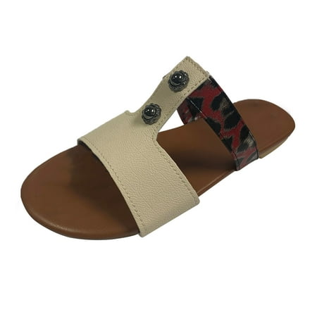 Pgeraug womens slippers Women s Fashion Casual Flats Animal Printed Round Toe Slippers Slip On Shoes mens slippers Beige 37
Pgeraug womens slippers Women s Fashion Casual Flats Animal Printed Round Toe Slippers Slip On Shoes mens slippers Beige 37