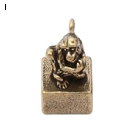 Sophisticated Texture Hanging Pendant Nice-looking Brass Precisely Detail Zodiac Seal Hanging Charm for Office
Sophisticated Texture Hanging Pendant Nice-looking Brass Precisely Detail Zodiac Seal Hanging Charm for Office