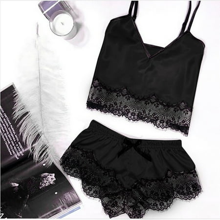 New Years Eve Gifts for Womens! S LUKKC LUKKC Womens Pajama Sets Sexy 2 Pieces Silk Sleepwear V Neck Cami Top and Shorts Lace Trim Satin Lingerie Sets Lounge Sets Nightwear Outfits
New Years Eve Gifts for Womens! S LUKKC LUKKC Womens Pajama Sets Sexy 2 Pieces Silk Sleepwear V Neck Cami Top and Shorts Lace Trim Satin Lingerie Sets Lounge Sets Nightwear Outfits