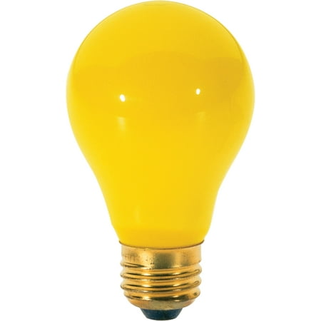 3PC SATCO PRODUCTS INC. Satco A19 Incandescent Bug Light Bulb