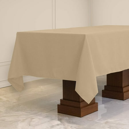 Kadut Rectangle Tablecloth (60 x 102 Inch) Beige Rectangular Table Cloth for 6 Foot Table | Heavy Duty Fabric | Stain Proof Table Cloth for Parties Weddings Kitchen Wrinkle-Resistant Ta
Kadut Rectangle Tablecloth (60 x 102 Inch) Beige Rectangular Table Cloth for 6 Foot Table | Heavy Duty Fabric | Stain Proof Table Cloth for Parties Weddings Kitchen Wrinkle-Resistant Ta