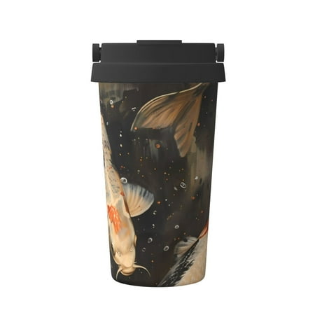 Pofeuu Koi Fish Tranquility Print Coffee Mug Iced Coffee Tumbler Cup Double Wall Vacuum Leak-Proof Thermos Mug CoffeeThermos Travel Mug
Pofeuu Koi Fish Tranquility Print Coffee Mug Iced Coffee Tumbler Cup Double Wall Vacuum Leak-Proof Thermos Mug CoffeeThermos Travel Mug