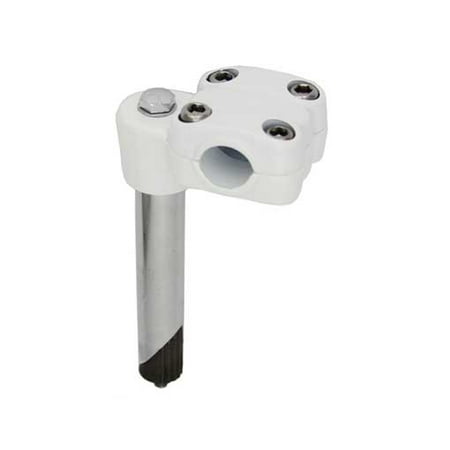 Alloy BMX Bike Stem, 21.1mm, White