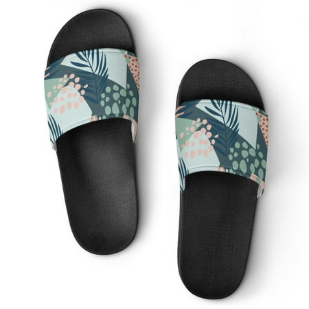 GZHJMY Stylish Slides for Women Men Abstract Tropical Leaves Grunge Marbling Soft Flexible Slip-on Sandals Slippers
GZHJMY Stylish Slides for Women Men Abstract Tropical Leaves Grunge Marbling Soft Flexible Slip-on Sandals Slippers