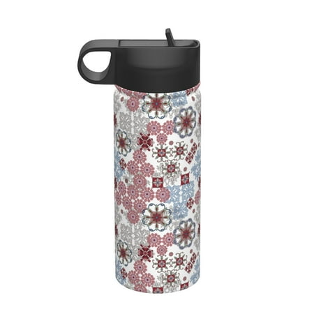 Uemuo Abstract Floral Print 18oz Sports Insulated Kettle Water Bottle Outdoor Sports Bottle Insulated Hydration Bottle with Handle & Flip Straw
Uemuo Abstract Floral Print 18oz Sports Insulated Kettle Water Bottle Outdoor Sports Bottle Insulated Hydration Bottle with Handle & Flip Straw